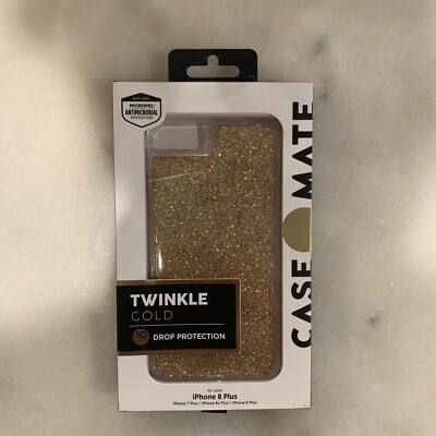 New Case-Mate Twinkle Stardust Case for iPhone 8 plus/7 plus/6s plus/6 plus