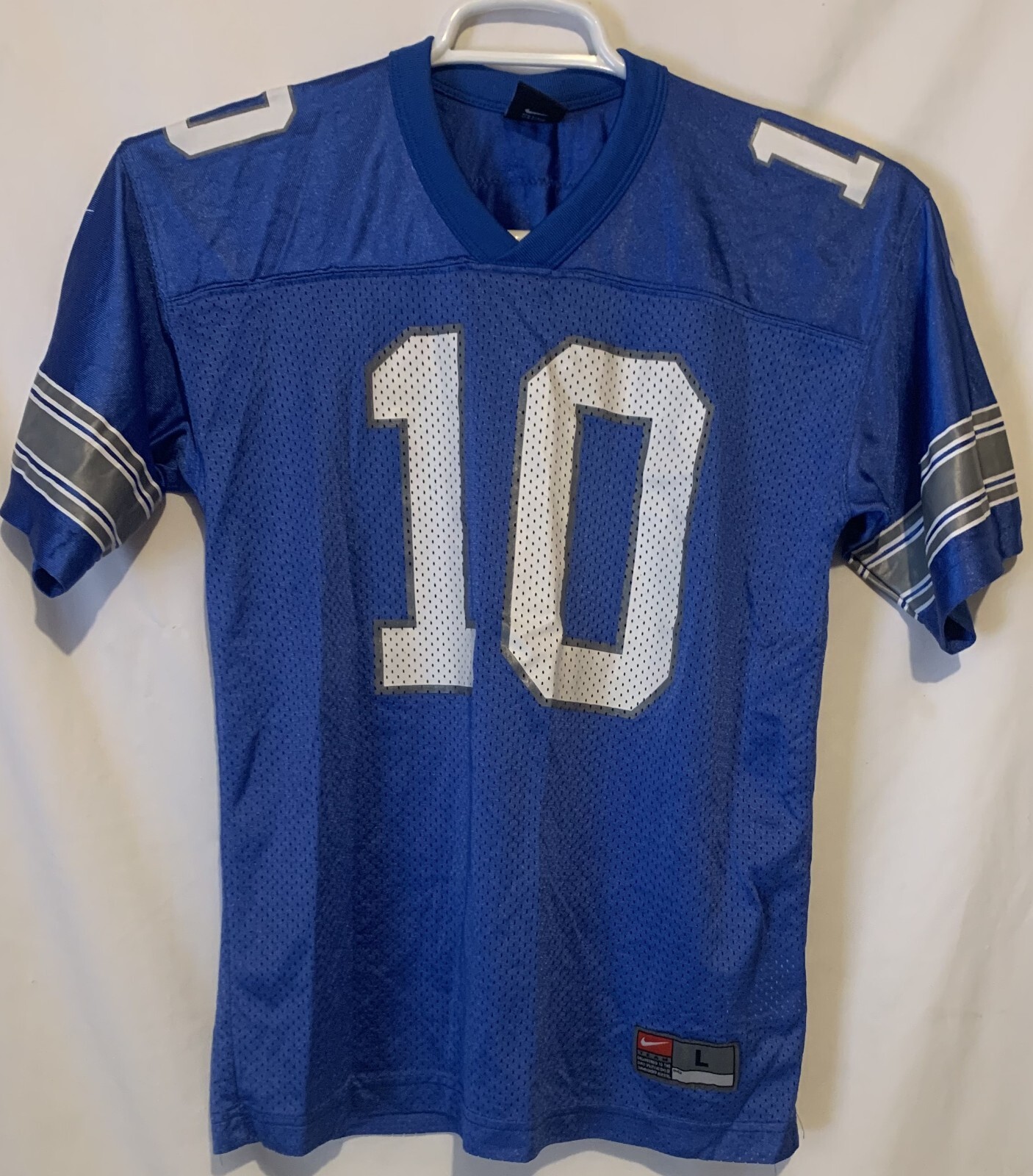 Nike Lions Team Youth Jersey Size Large Pit to Pit 20 Batch 10