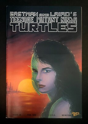 Teenage Mutant Ninja Turtles #28 TMNT Kevin Eastman Mirage Studios 1990