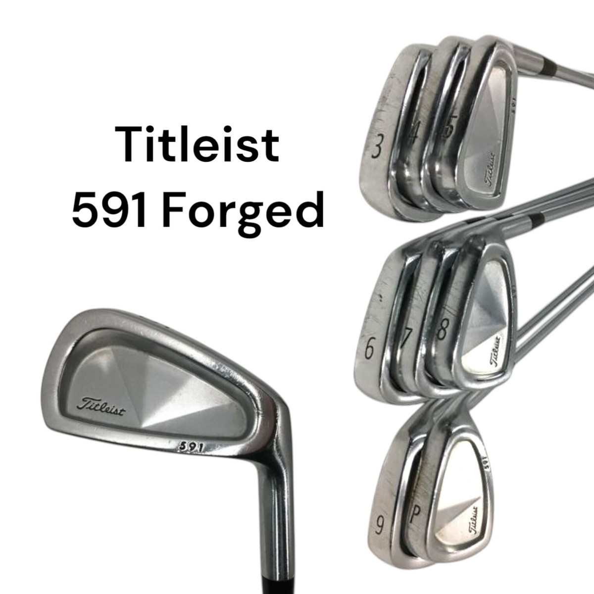 激レア】 タイトリスト 591 プロトタイプ 5-SW 8本 NS850 R