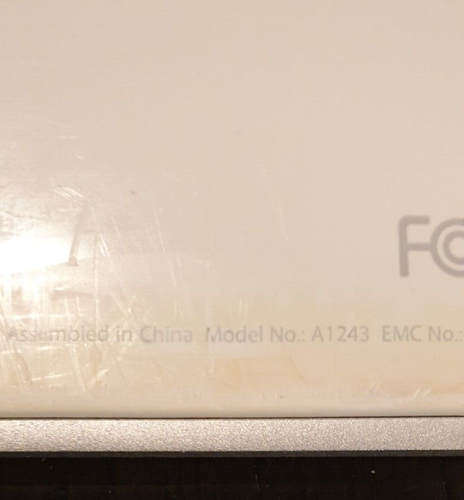 APPLE MAC Genuine Full USB Keyboard Model No. A1243 EMC No. 2171 White UNTESTED. - Photo 11/11