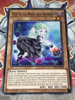 Yu Gi Oh Karte Fee der Gartenrose LED4-FR024