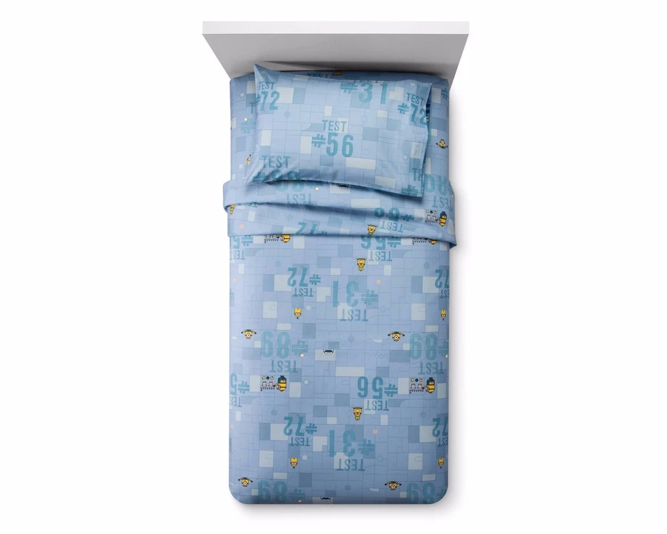 Juego de sábanas dobles Despicable Me Minion Made 3 piezas nuevo en paquete Foto 2 de 4