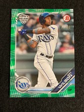 2019 Topps Bowman Holiday Hobby Exclusive Green Izzy Wilson 57/99 Tampa Bay 🔥⚾️
