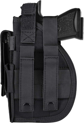 Tactical Adjustable Pistol Holster with Magazine Pouch Right Hand for Glock 1911 - Picture 3 of 12