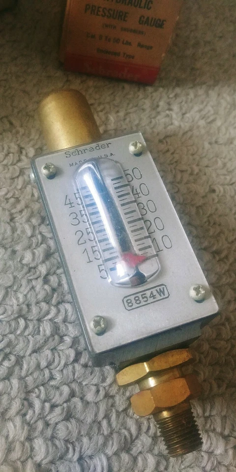 Schrader Hydraulic Gauge 8854W - Image 2 of 4