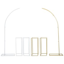Ballon Stand 2Flower Stands Arch Backdrop Stand for Parties Wedding Flower Stand