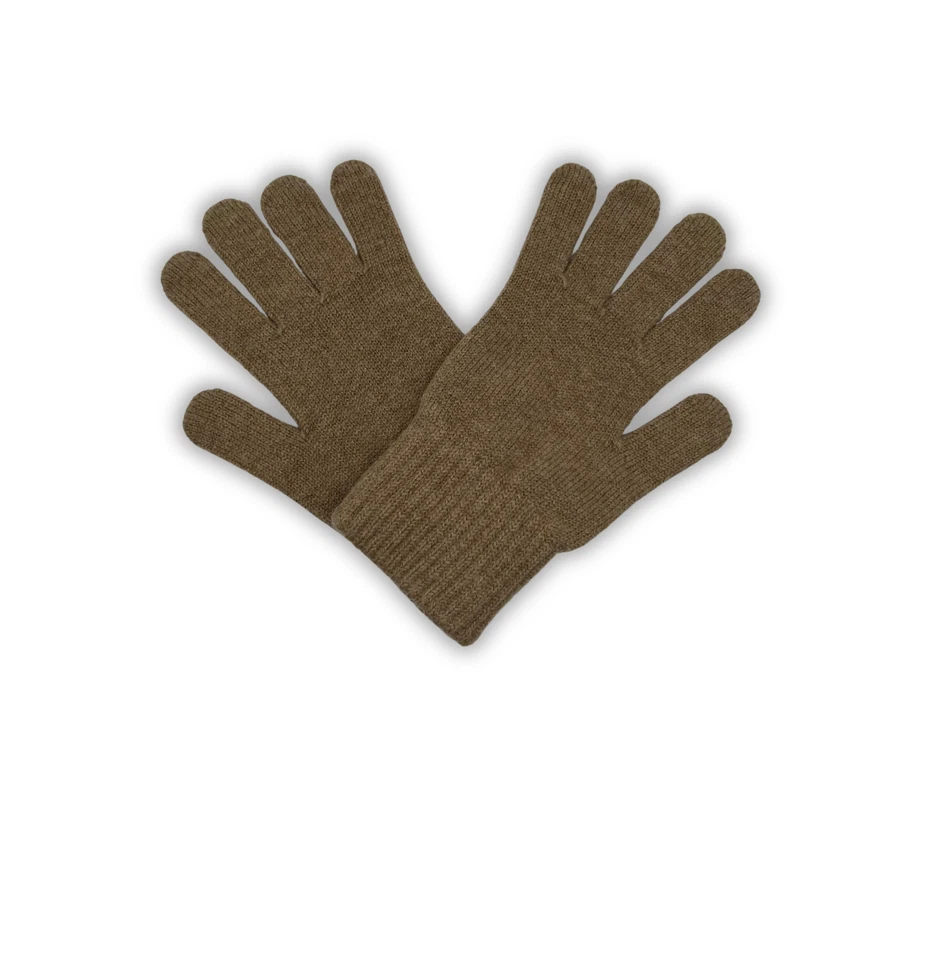 HECHO EN EE. UU.: Guantes de cachemir tejidos para hombre - Guantes de lana cálidos para clima frío Foto 2 de 4