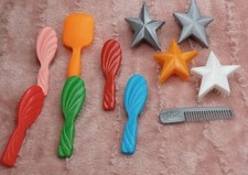 Vintage Barbie Doll Bratz Hair Brushes Combs Variety Lot Of 11