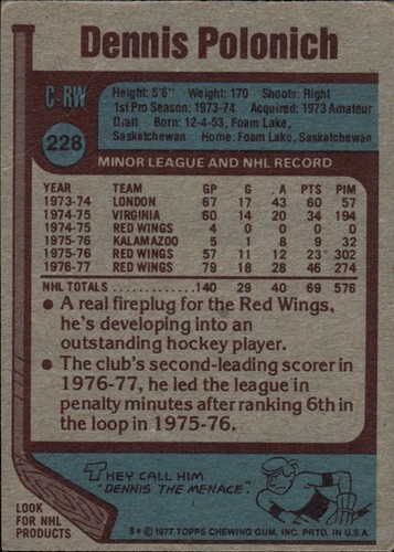 1977-78 TOPPS NHL Card Set Break #1-#264 — You Choose! Rookies, Stars & Commons - Picture 271 of 315