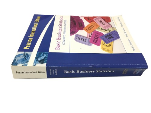 Basic Business Statistics Concepts & Applications Textbook Study Book W/CD Rom - Picture 7 of 12