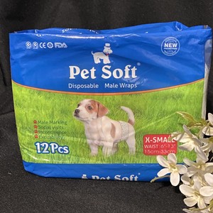 pet soft disposable male wraps
