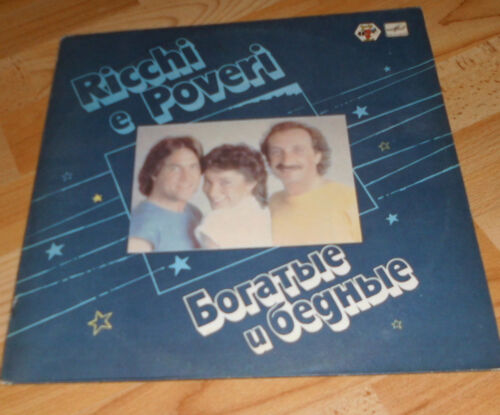 DDR UDSSR +Schallplatte +Ricci & Poveri +Moskau + LP melodia Vinyl - Bild 1 von 1