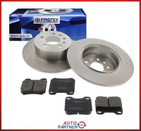 Bremsensatz Bremsen Set Kit Hinten Ø286Mm System ATE FüR Opel Vectra B Bis 04/02