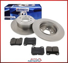Bremsensatz Bremsen Set Kit hinten Ø286mm System ATE für Opel Vectra B bis 04/02