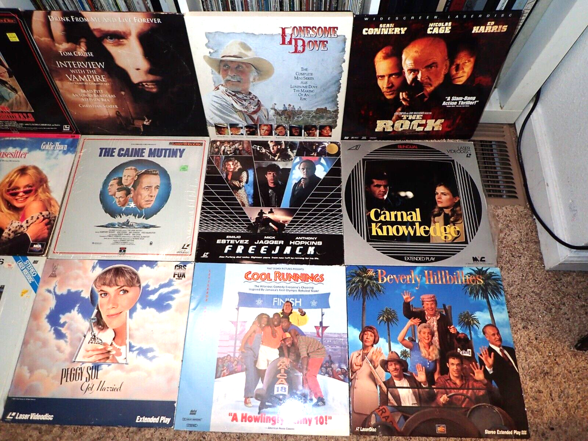 Lot of 15 Titles Laserdisc LD Mixed Vintage Hot Movies 12 Lot of 15 Titles Laserdisc LD Mixed Vintage Hot Movies 12