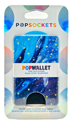 PopSockets Popwallet Starry Night CC ID Holder PopSocket Pop Wallet PopGrip 