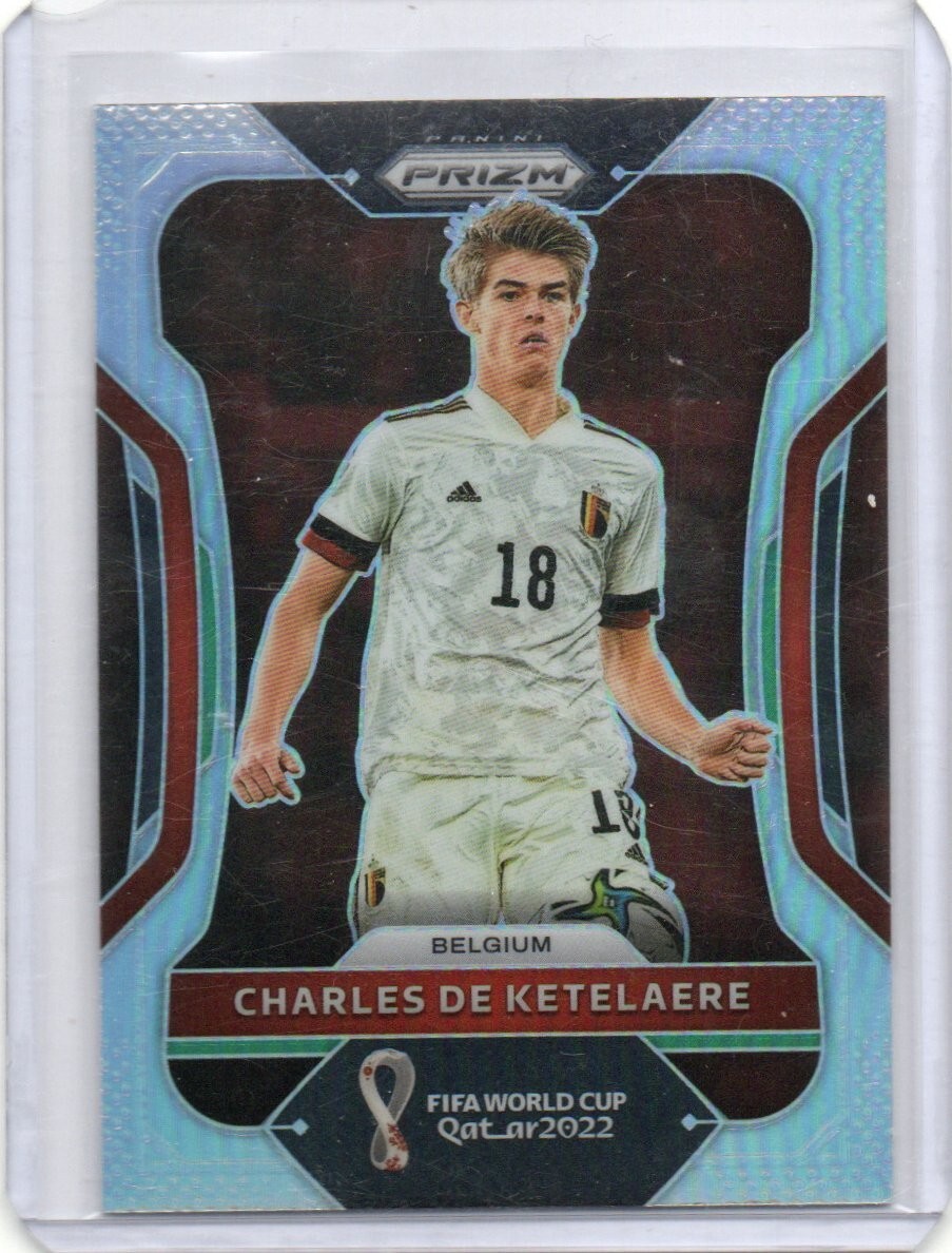 2022 Panini Prizm FIFA World Cup Qatar #15 Charles De Ketelaere SILVER PRIZM