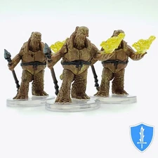 Tortle Druid x3 - Volo & Mordenkainen's Foes #16 D&D Miniature