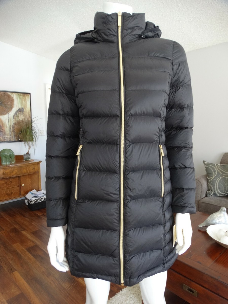 NWT MICHAEL KORS Packable Down filled Coat XS | eBay