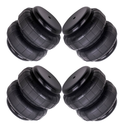Standard 2500lb 1/2''npt Single Port Heavy Duty 4 Bags Air Spring Ride Suspension
