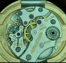 Jaeger LeCoultre watch movement used parts - cal. 496 - backwind