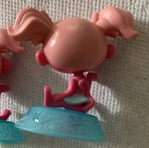2 McDonald's 2014 Happy Meal Littlest Pet Shop Scimmia Minka Rosa - Foto 5 di 6