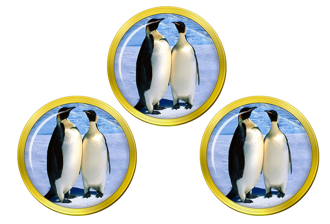 Penguin Golf Ball Markers