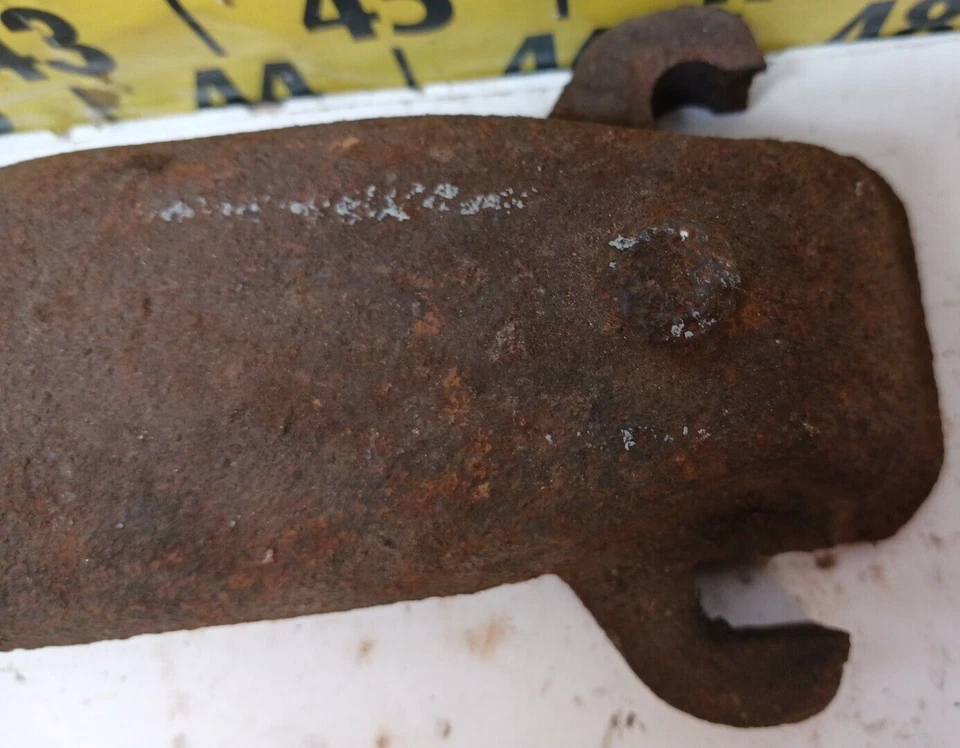 Colector de escape de motor usado OEM GM LH 324 563296 1954-56 Oldsmobile 88-98 (M23) Foto 4 de 4