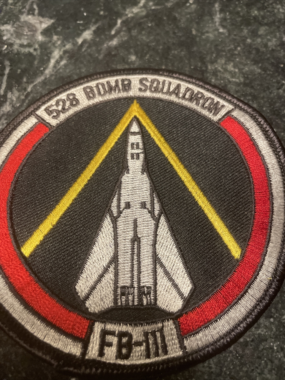 528TH BOMB SQUADRON RARE 70S 80S PATCH 4