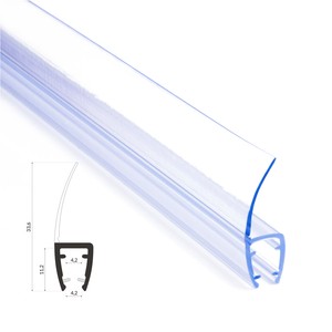 1.5-2m UK04 PVC SHOWER SCREEN SEAL gasket for 3.5mm 4mm 5mm glass bath door pane | eBay