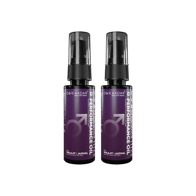 AADAR Performance Oil | Ayurvedisches Massageöl für Männer | stellt Energie w...