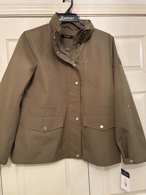 Lauren Ralph Lauren Olive green jacket large nwt msrp 200.00 fast shipping