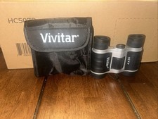 Vivitar Binoculars 4 x 30 with Strap, Carrying Pouch