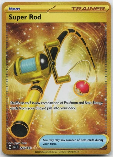 Super Rod Hyper Rare SV02: Paldea Evolved 276/193 Pokemon TCG