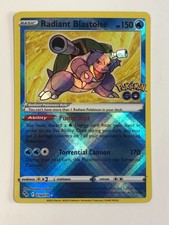 Radiant Blastoise 018/078 Pokémon GO for sale | eBay