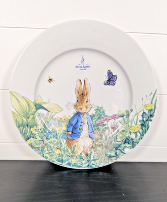 Peter Rabbit 10.5” Dinner Plate In New Pattern By Zrike Brands