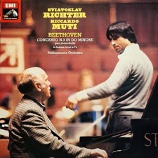 Beethoven – Concerto N. 3 Per Pianoforte & Andante Favori / Muti, Richter - LP
