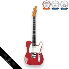 Fender Custom Shop 1960 Telecaster Heavy Relic Fiesta Red Alder Maple Neck