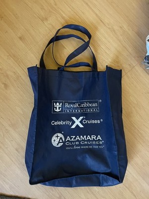 Vintage Royal Caribbean Cruise Tasche Celebrity Cruises Gratis Geschenk Navy Blau