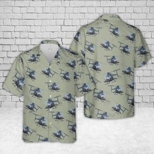 US Army MD Helicopters MH 6 Little Bird Hawaiian Shirt