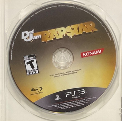Def Jam Rapstar (Sony PlayStation 3, 2010)