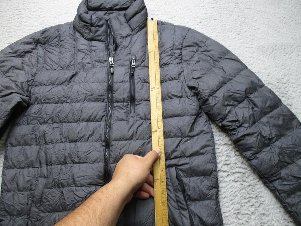 Jaqueta Paradox Masculina Pequena Cinza Embalável Leve Bolsos com Zíper - Imagem 3 de 4