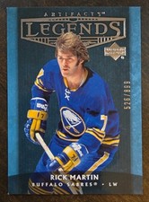2005-06 Upper Deck Artifacts Legends /899 Rick Martin #132 Buffalo Sabres 