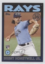 2021 Update 1986 Topps Baseball 35th Anniversary Blue Brent Honeywell Jr 3q5