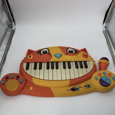 B. Toys Meowsic Cat Keyboard Piano w/ Microphone Interactive Musical Toy WORKS