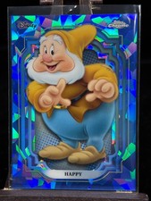 Happy Sleepy Snow White & The Seven Dwarfs 2024 Topps Chrome Sapphire #13