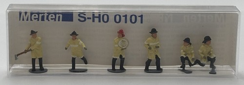 Figuras de personal del Departamento de Bomberos de Estados Unidos Merten 0101 HO (juego de 6) | Condition: New