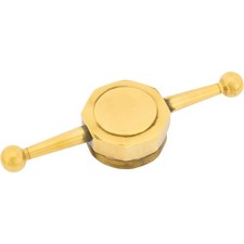 Model T Dog Bone Radiator Cap Brass Undrilled Model T Dog Bone Radiator Cap Brass Undrilled