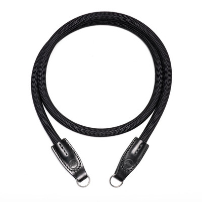 New COOPH Leica Rope Strap 126 cm / 49,6'' (Black, Steel Rings) USA Dealer #38095